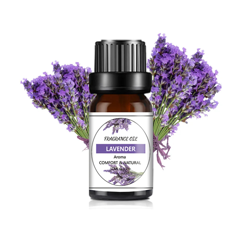 10ml Essential Oil Organic Plant 33 FLAVOR DIY Aromatherapy Plaster Candle Soap Making Aroma Fragrance Oil for Diffuser Sleep