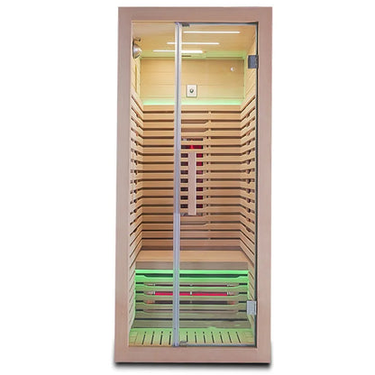Customization.High End Spa Tubs Sauna Full Spectrum Infrared Sauna Rooms With Strip Light