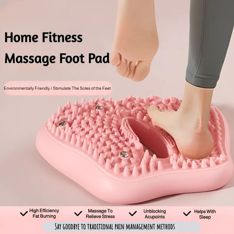 Foot Massage Board Reflexology Mat Home Acupressure Pad Multifunctional Foot Massager Pain Relief Circulation Stress Relaxation