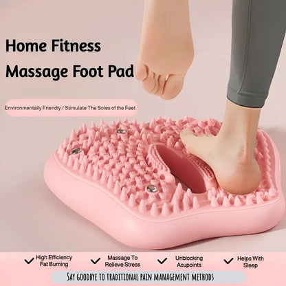 Foot Massage Board Reflexology Mat Home Acupressure Pad Multifunctional Foot Massager Pain Relief Circulation Stress Relaxation