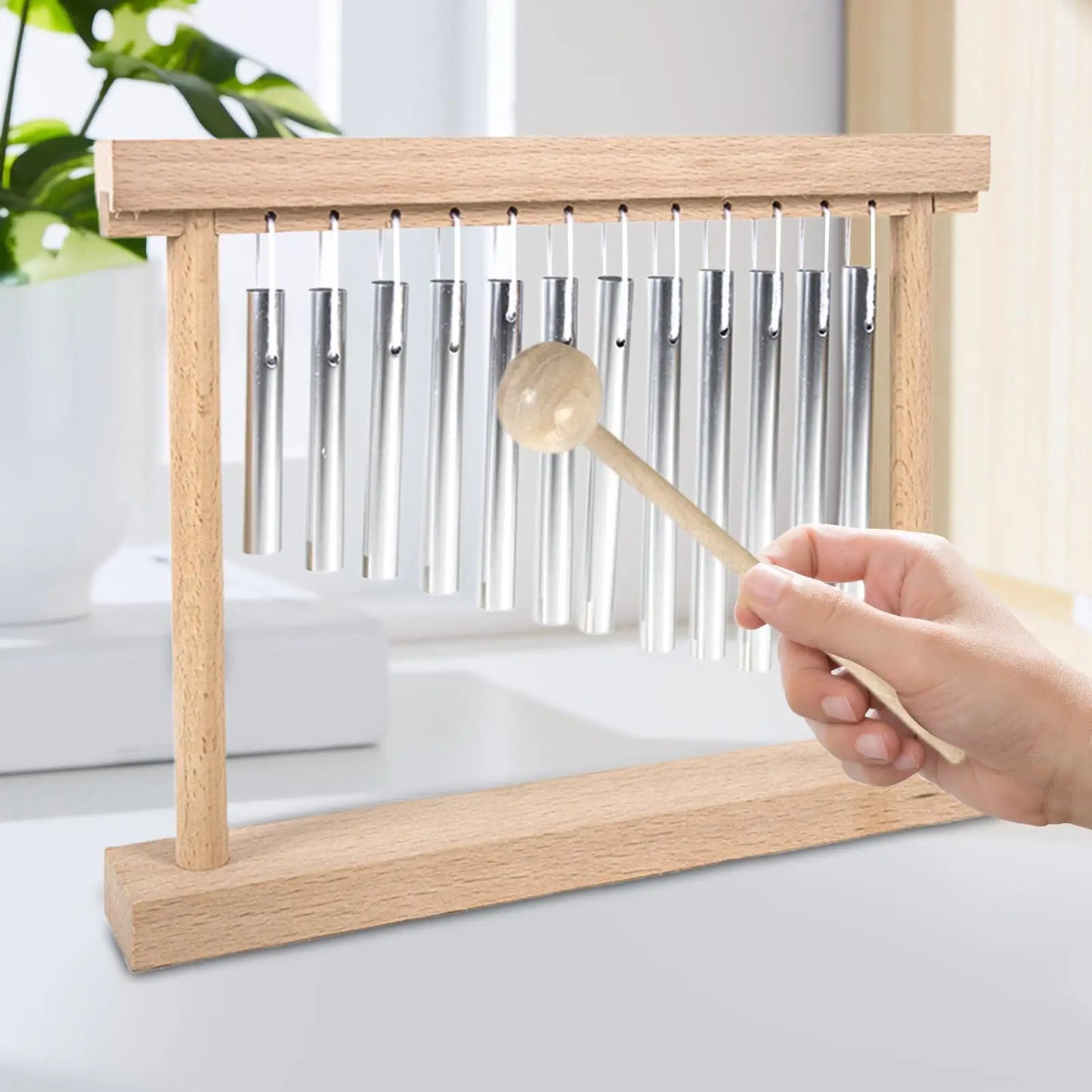 Bars Chime Fun Chimes Percussion Music Instruments Precise Collaborative Fun Windchimes For Beginner Classroom School Yoga