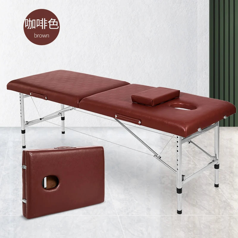 Single Lash Massage Table Beauty Pedicure Tattoo Spa Folding Bed Cosmetic Masajeador Cama De Masajes Profesiona Salon Furniture