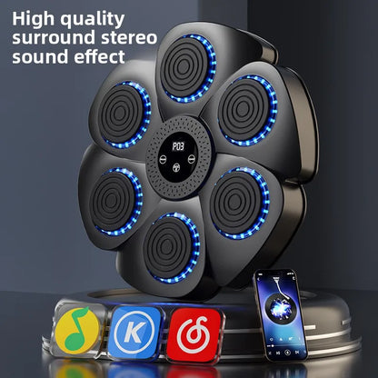 Cross-border new smart boxing machine music sports fitness training equipment home sports boxing wall target