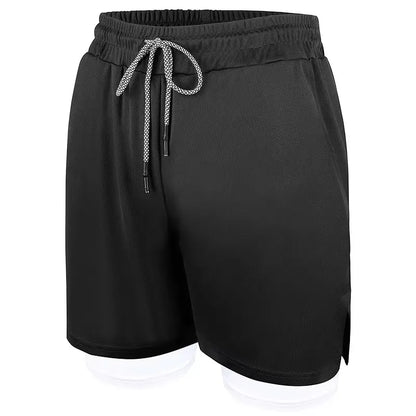 Men's 2 in 1 Running Shorts
