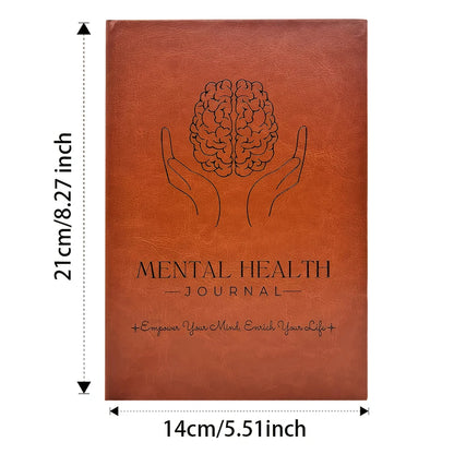 Mental Health Journal Anxiety & Guided Journal Self Care Journal To Practice Positive Thinking ADHD Planner With Mood Tracker -
