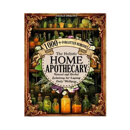 Herbal Remedies Holistic Health Guide The Holistic Home Apothecary Book: Natural Healing Guide,Forgotten Home Apothecary
