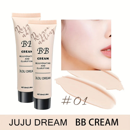 Natural Concealer BB Cream, moisturizing and nourishing, Korean natural translucent primer, long-lasting for all skin types