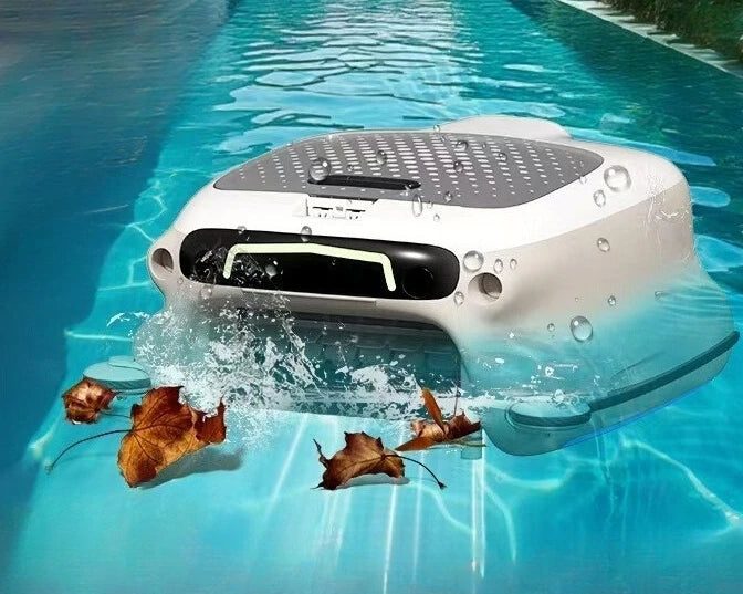 2025 Swimming pool surface robot - automatic wireless model - pool surface cleaning water vacuum cleaner - fish pond