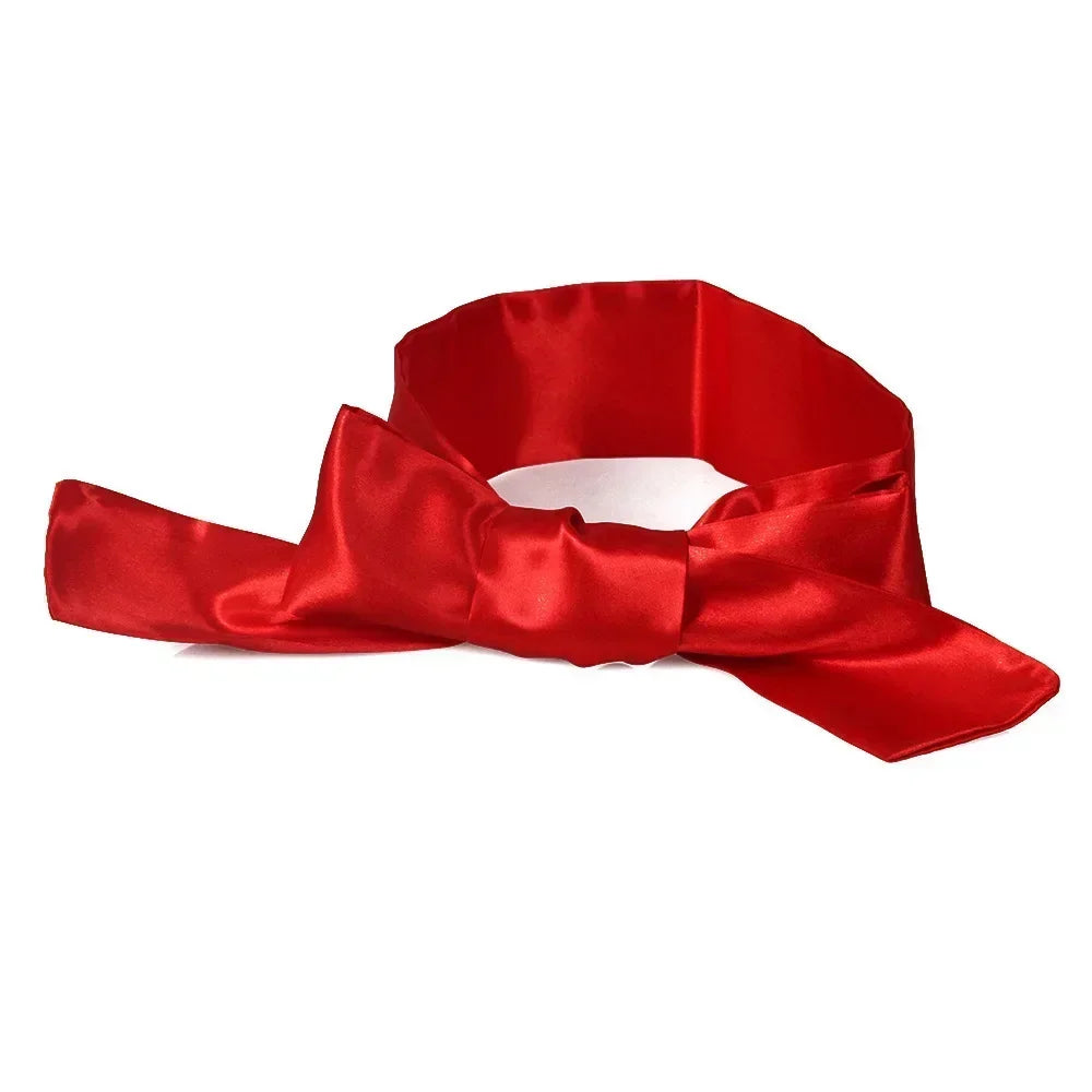 Satin Silk Sleep Mask Sexy for Women Silk Eye Cover Savour Eye Patches Cute Blindfold Silk Ribbon Gift Surprise High Quality