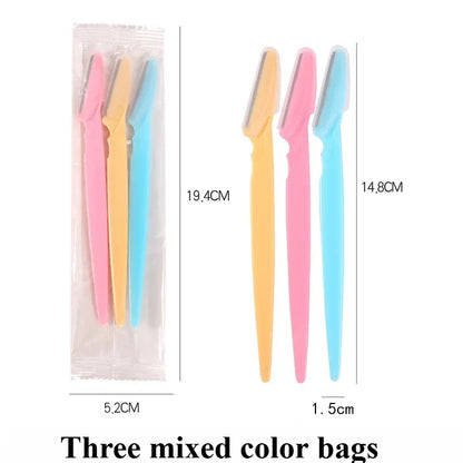 Eyebrow Razor and Facial Razor for Women Multipurpose Exfoliating Dermaplaning Tools with Precision Cover Safety Beauty New