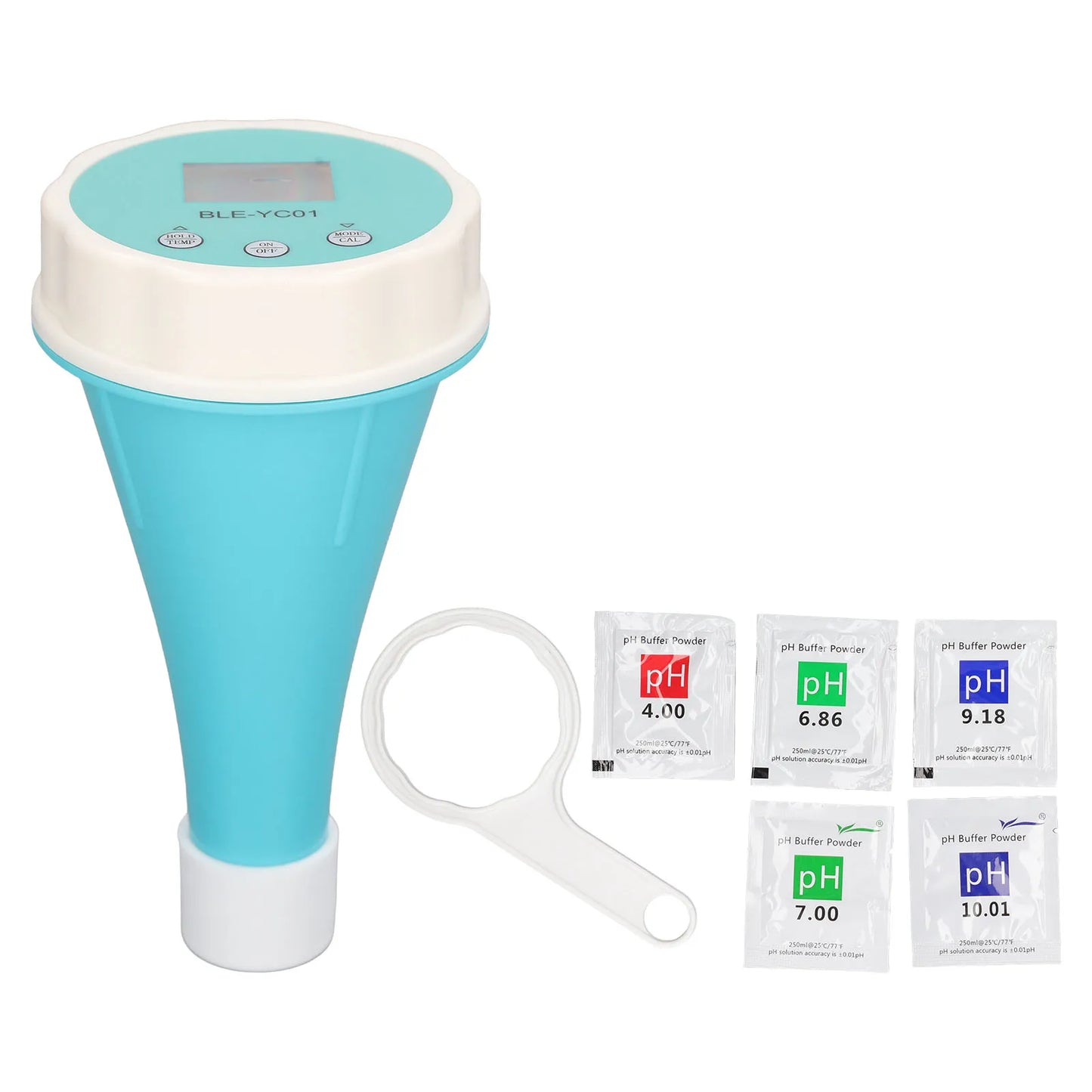 Bluetooth Pool Monitor  CL EC  ORP Temperature 6 in 1 Smart Pool Water Quality Tester Bluetooth Pool Monitor Smart  Meter
