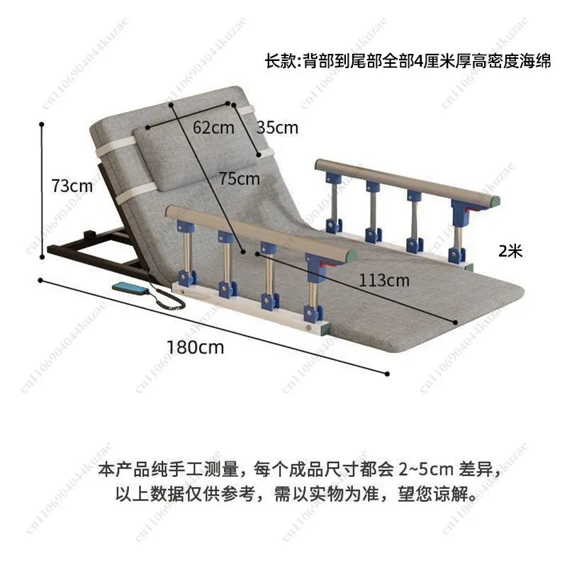 Elderly Electric Lift Assist Mattress, Household Nursing Bed Pad for Long-Term Lying & Mobility Impairment