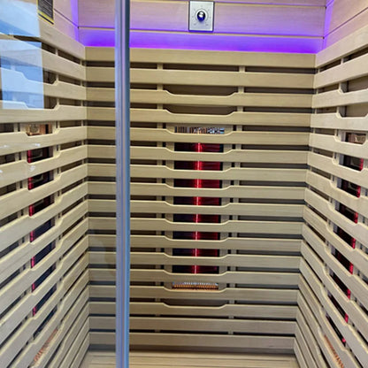 Customization.High End Spa Tubs Sauna Full Spectrum Infrared Sauna Rooms With Strip Light