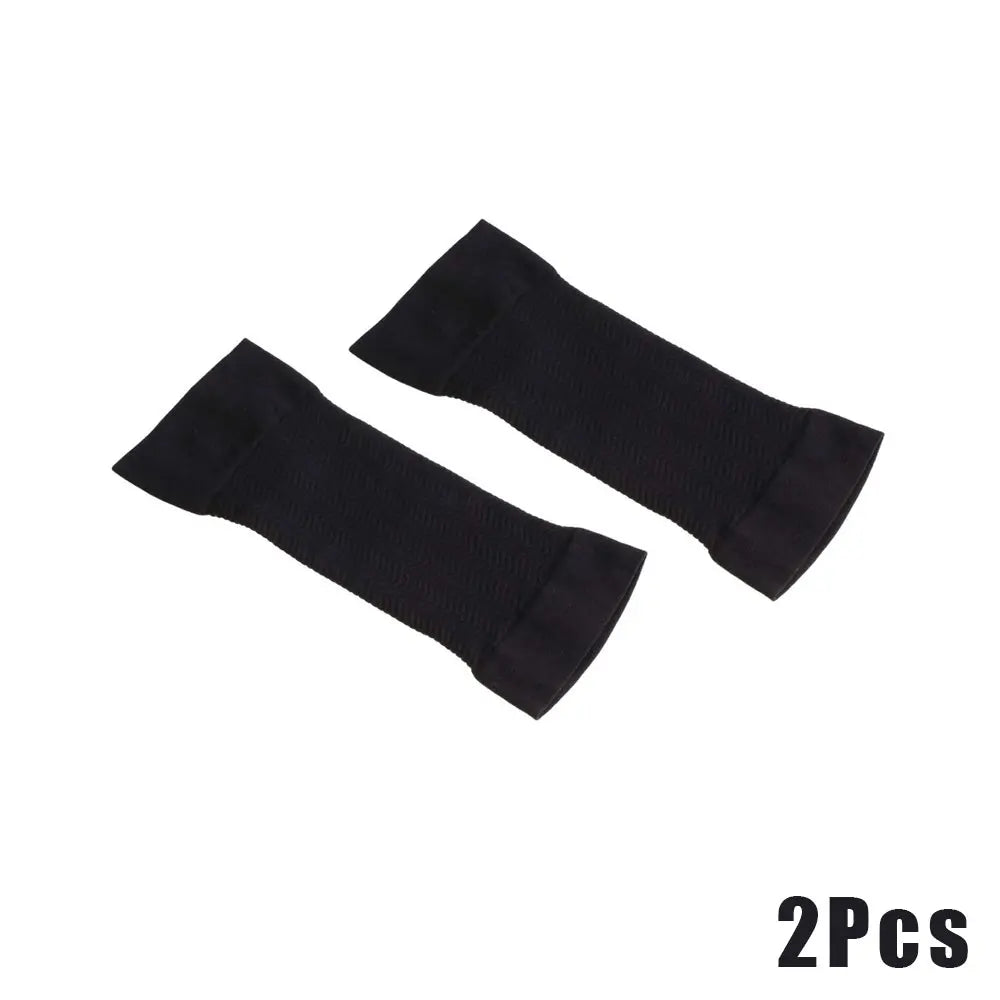 2Pcs Weight Loss Calories Off Slim Arm Shaper Massager Sleeve Slimming Wraps Arm Fat Burning Wrap Bands Arm Sleeve Elastic
