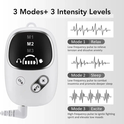 Handheld Sleep Aid Device Relieve Insomnia Instrument Help Sleep Anxiety CES Therapy Relaxatio Pressure Relief Sleep Device