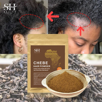 Chebe Hair Powder Care Serum Edges prevent Hair Loss Treatment Spray oil Shampooing Conditioning Hair Growth for african hair