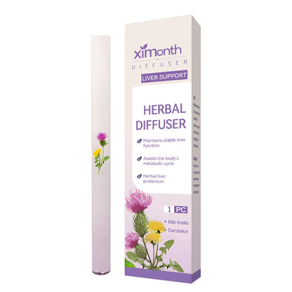 1PCS Herbal Diffuser Stick,Plant-Based Body Daily Care Bar for Relaxation Relieve Fatigue,Refreshing Mint Energy Bar