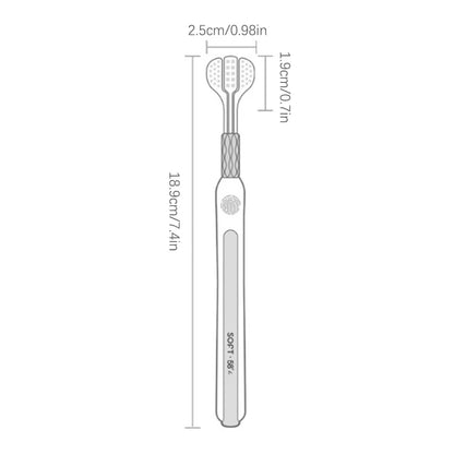 Three Sided Soft Hair Tooth Toothbrush Adult Toothbrush Ultra Fine Soft Bristle Oral Care Teeth Brush For Oral Health Clean