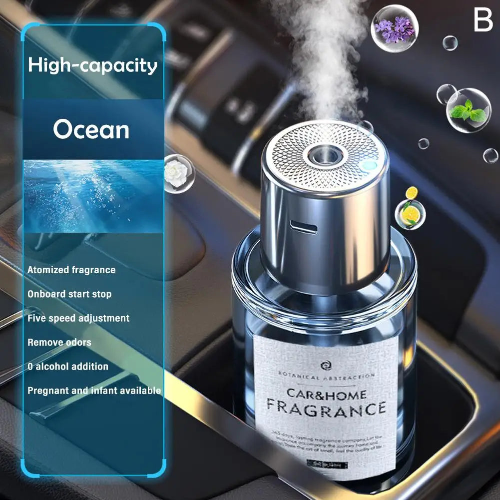 Car aromatherapy machine ornament spray smart fragrance instrument automatic humidifier perfume balm air long-lasting