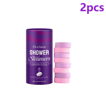 OceAura Shower Steamers Eucalyptus Mint Relax Mind Body Cleaning Lavender Rose Shower Steamers Tablets Bath and Shower Products