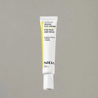 Korea NIDA Skin Care Kit - Ultimate Moisturizing Cream, Retinol Probiotic Eye Cream, TXA Renewal Essence, For All Skin Types