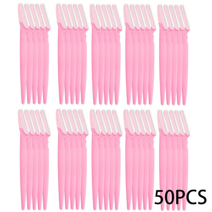 Razor Set Eyebrow Multipurpose Face Razors For Women and Men Dermaplaning Tool  Easy To Use Cutter Shaver Blades Makeup Tools