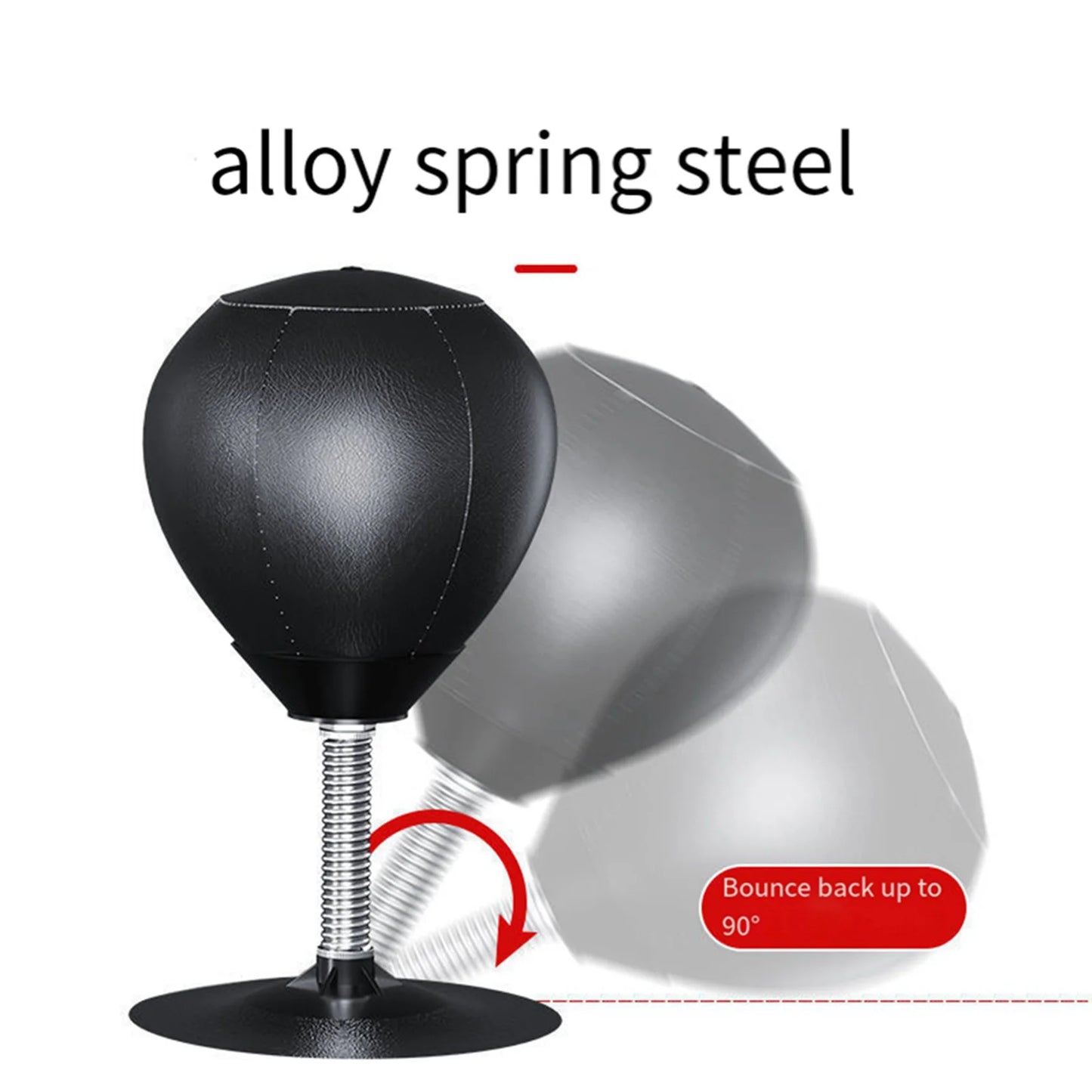 B78B-2X Desktop Boxing Punching Bag Stress Relief Speed Training Punching Bag Muay Tai Exercise Suction Boxing Punch Ball