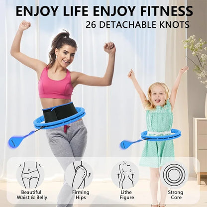 Fitness Hoop Weights to Exercise At Home Sports Entertainment Sport Equipment for Slimming Gym Ring Portable Body