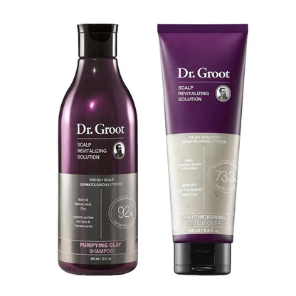 Dr.Groot Korean Shampoo Conditione 5 Seconds Repair Damaged Frizzy Hair Soft Smooth Shiny Nutrition Deep Moisturize Nourishing