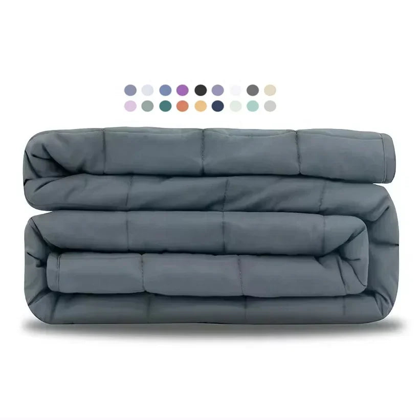 Weighted Blanket 15lbs 20lbs 25lbs for Adults, Heavy Gravity Blanket for Anxiety Relief and Autism, Cooling Weighted Therapy