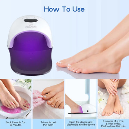 Nail and Foot Drying Lamp, Quick-Drying, Fast-Drying, Nail Salon-Specific Led Curing Nail Tool with High Power
