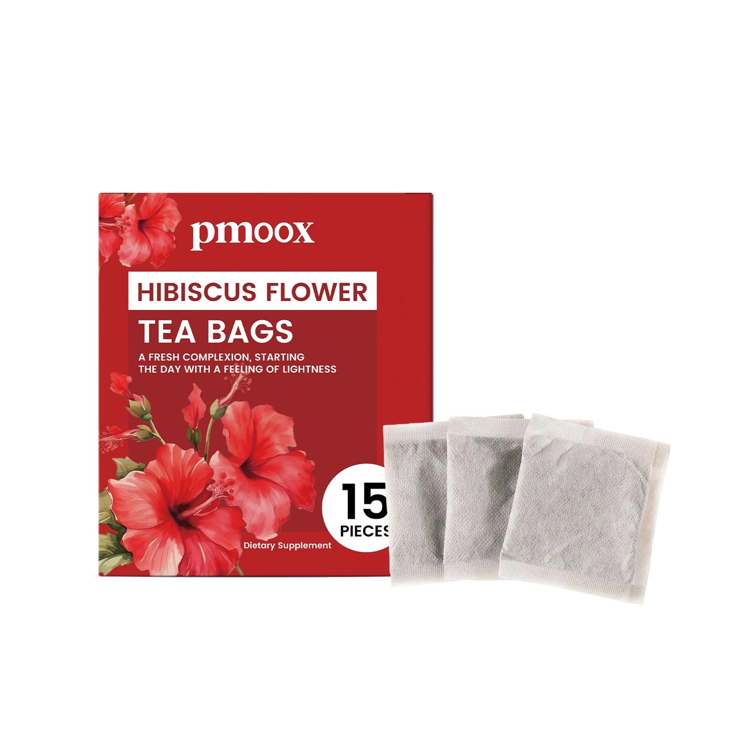 Hibiscus Herbal Refreshing Tea Gentle Care Help Tone and Firm the Body Enhance Body Contours Daily Long-Lasting Care Tea Lazy
