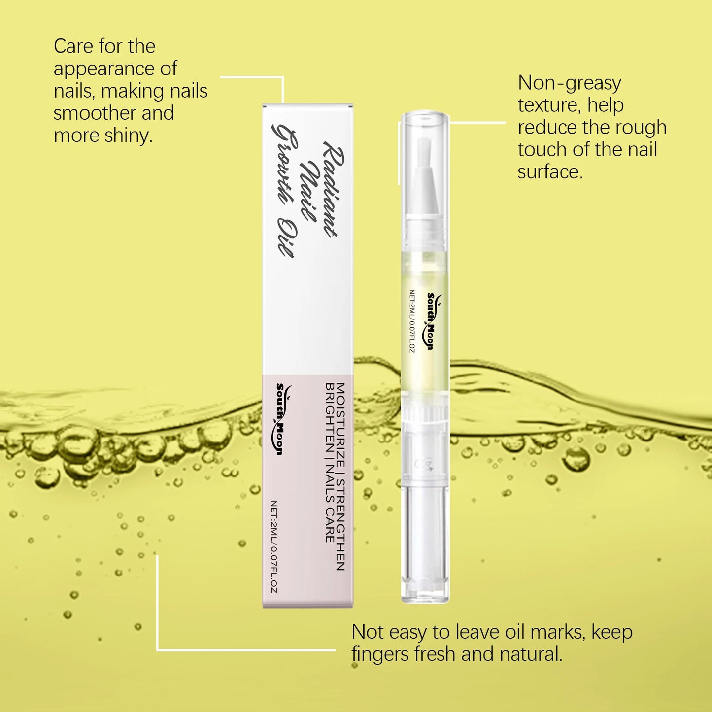 Nail Growth Oil Cuticle Revitalizer Strengthing Repair Damage Nails Prevent Agnail Deep Nourishing Nutrition Nail Soften Oil Pen