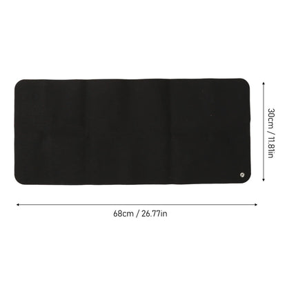 Large Black Earthing Grounding Pad