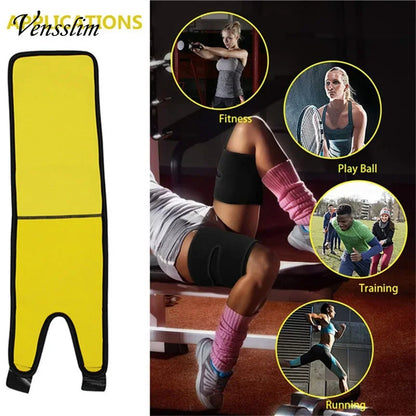 Vensslim Fat Burn Thigh Trimmer Wrap Women Thermo Neoprene Weight Loss Corset 2 Pieces Leggings Shapers Slim Sweat Sauna Belt