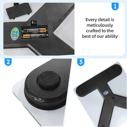 Smart Body Fat Scale for body management and fat loss, smart mode, Bluetooth body fat scale, home weight scale, ultra-precis