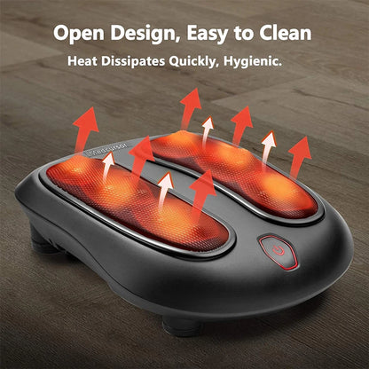 Electric Foot Massager with Heat Compress