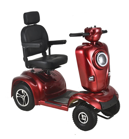 Travel 4 Wheels Elderly Electric Scooter Disabled Handicapped Folding Mobility Scooter For Seniors