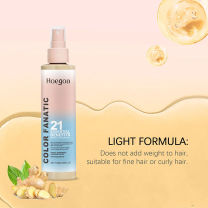 Heat Protectant Spray Protection For Color Treated Hair Thermal Protection Anti Frizz Detangling Leave In Conditioner Hair Care