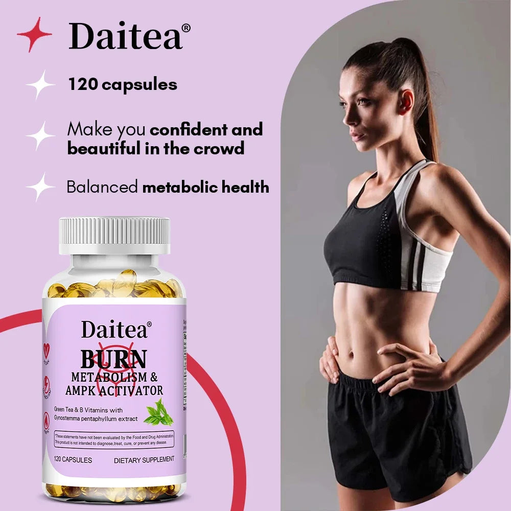 Green Tea Extract - Burns Fat, Controls Appetite, Supports Gut Health, Supports Weight Management, and Improves Digestion