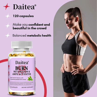 Green Tea Extract - Burns Fat, Controls Appetite, Supports Gut Health, Supports Weight Management, and Improves Digestion
