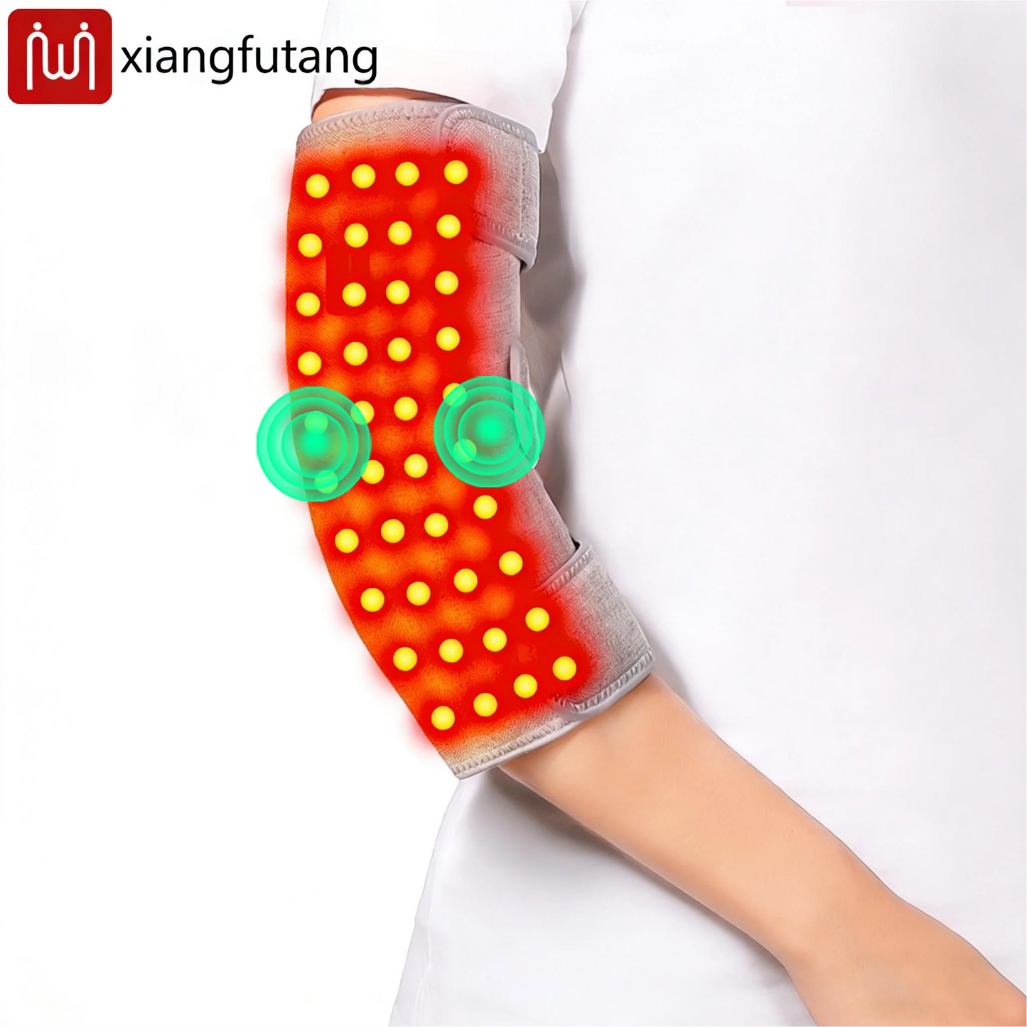 Red Light Therapy Heated Elbow Sleeve | Relieves Joint & Arm Pain, Arthritis | Heating & Massage Function Relieve Arm Numbnes