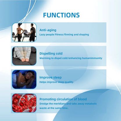 Terahertz Electric Therapy Massage Device Electric Heating Quantums Energy Cycle Foot Patch Life Massage Terahertz Quantums