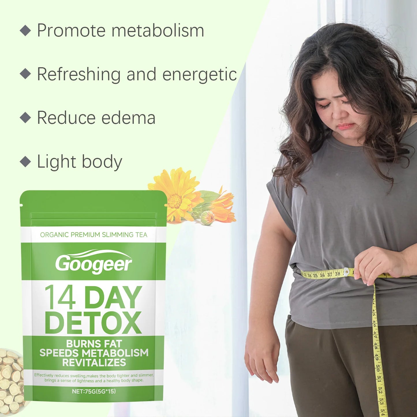 Herbal Body Shape Wellness Tea Natural Plant Blend Fitness Support For Active Lifestyle Body Management Goals Healthy Routine
