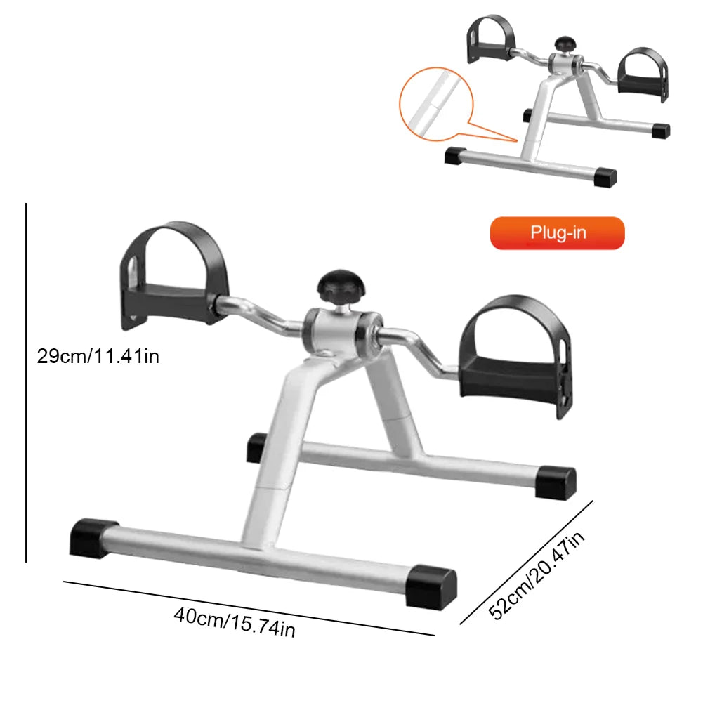 Under Desk Mini Exercise Bike Portable Pedal Exerciser Pedal Exerciser Exercise Bicycle Exercise Bike For Home Lose Weight