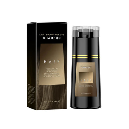 Hairdressing Shampoo Natural Hair Dye Easy to Color Clean Hair Strengthen Nourish Smoothing Non-irritating Fashion Dying Cream