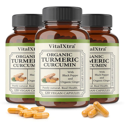 Turmeric Curcumin with Black Pepper,with 95% Curcuminoids,Extra Strength Turmeric,Enhanced Absorption,Joint Support Supplement