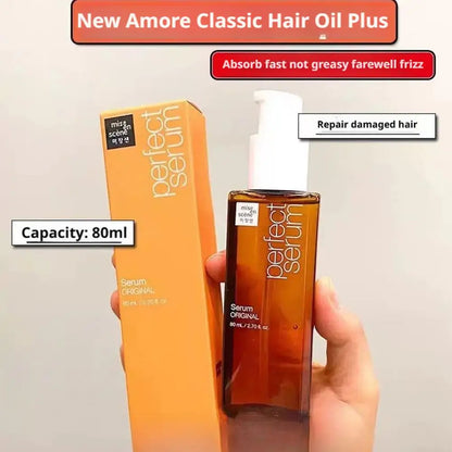 Upgraded Perfect Serum - Korean Hair Repair Essential Oil Deeply Repairs Dry Frizzy Hair Lightweight And Non-Greasy Classic Hair