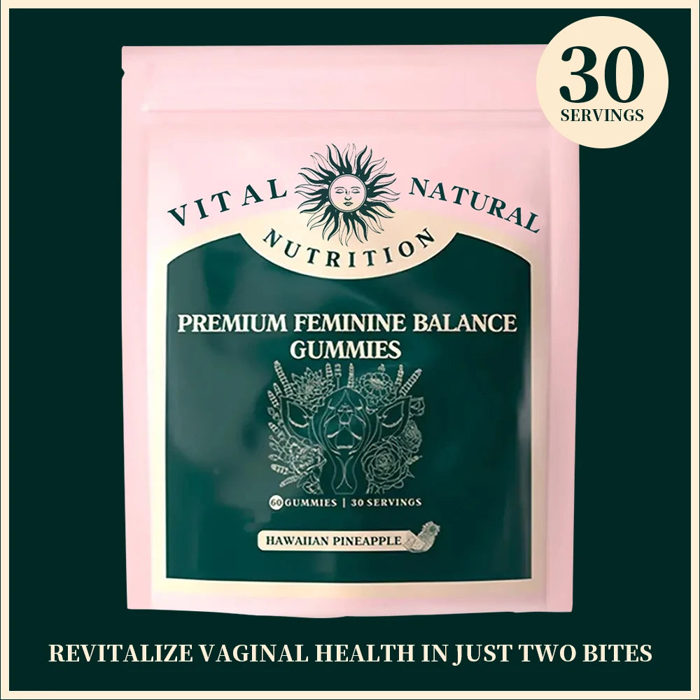 60 pieces of Vital Source Feminine Balance Gummies