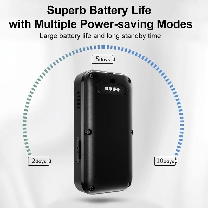 Elderly 4G Tracking Tracker SOS Wireless WiFi Caregiver Pager Old People Locator Fall Alert Tracker IP67 Anti Lost Medical Alert